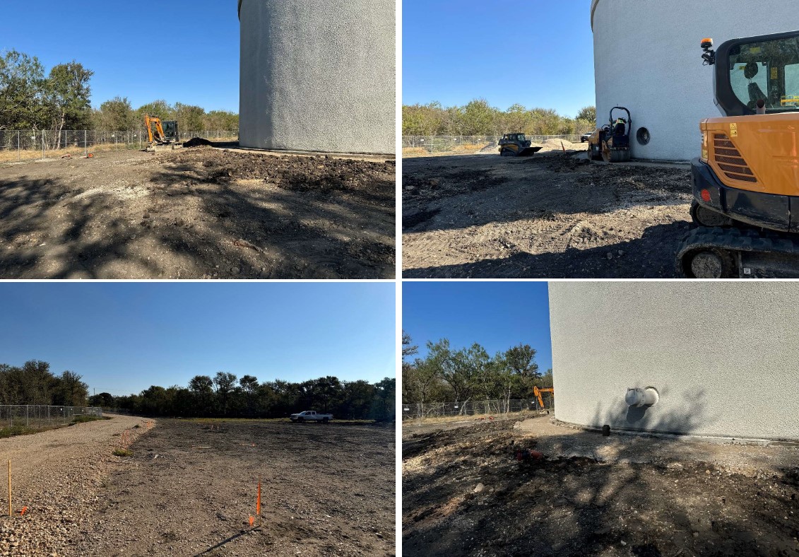 New Aqua Take Site Construction