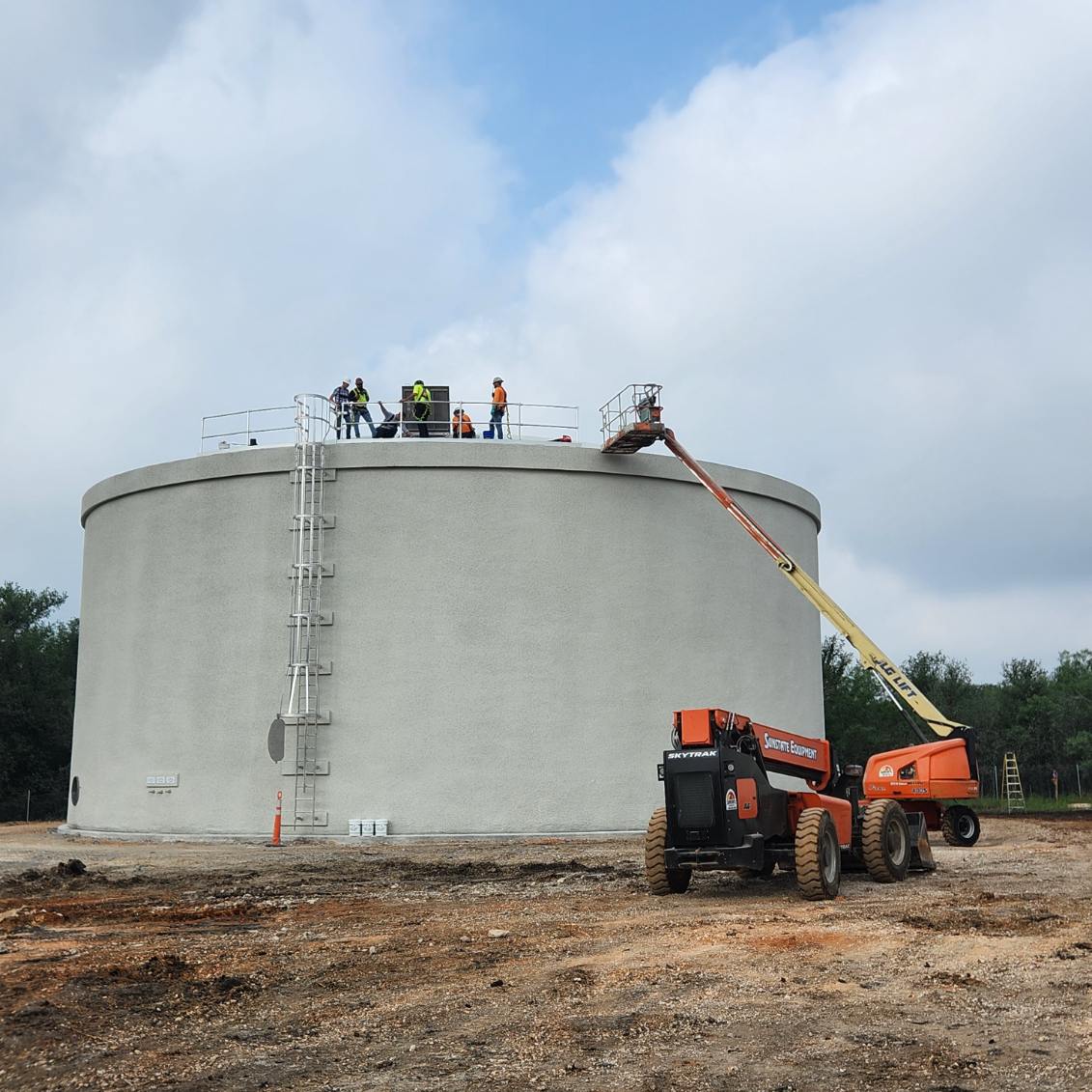 New Aqua Take Site Construction