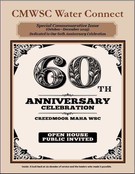 Image of the front page of the 60th Anniversity newsletter
