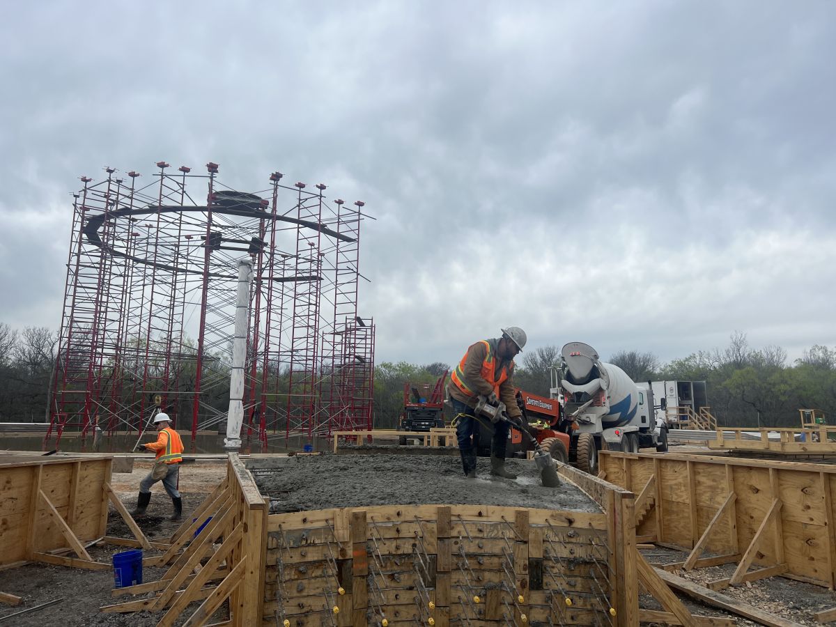 New Aqua Take Site Construction